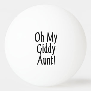 Bolinha De Ping Pong Minha Tia Giddy!