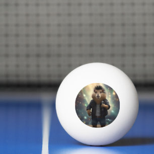 Bolinha De Ping Pong "Mohawk Capybara: Aproximando o rio!"