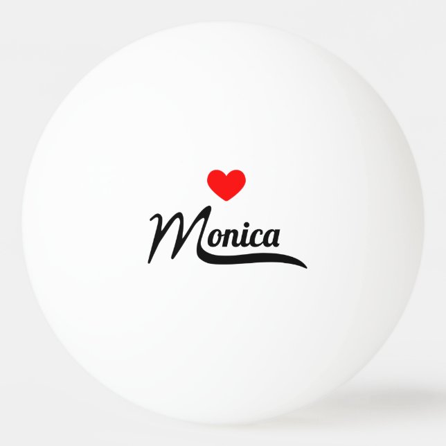 Bolinha De Ping Pong Monica (Frente)