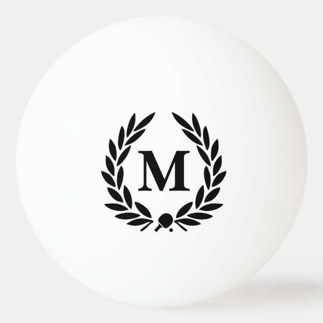 Bolinha De Ping Pong Monogram Lorberkranz SW (Frente)