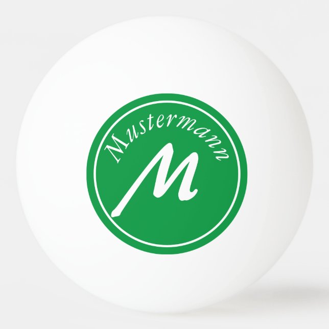 Bolinha De Ping Pong Monogramm (Frente)