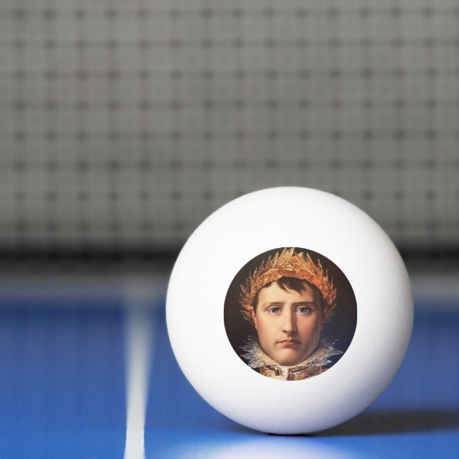 Bolinha De Ping Pong Napoleão Laurel-Wreath Crowed Ping Pong Ball (Líquido)