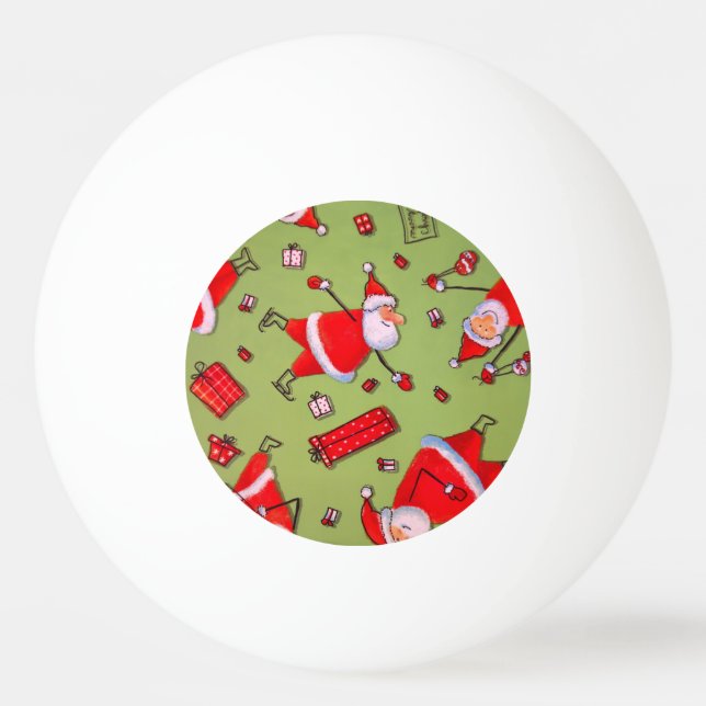 Bolinha De Ping Pong Natal (Frente)