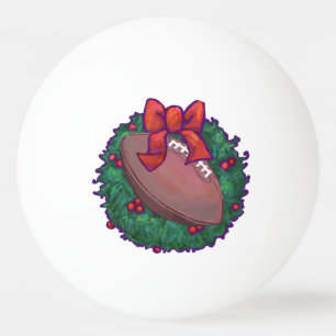 Bolinha De Ping Pong Natal do futebol