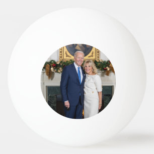 Bolinha De Ping Pong Natal na Casa Branca Presidente Joe Biden Foto