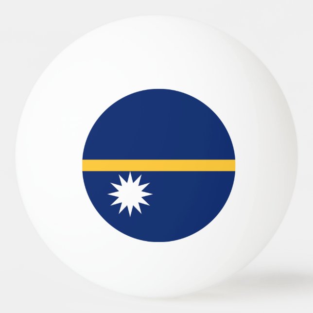 Bolinha De Ping Pong Nauru Flag (Frente)