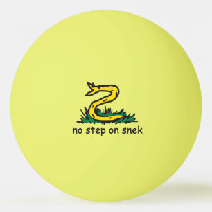Bolinha De Ping Pong Nenhum passo no meme snek Gadsden paródia SnekRigh
