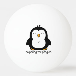 Bolinha De Ping Pong Nenhum picar o pinguim