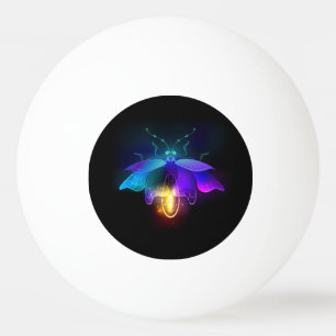 Bolinha De Ping Pong Neon Firefly a preto