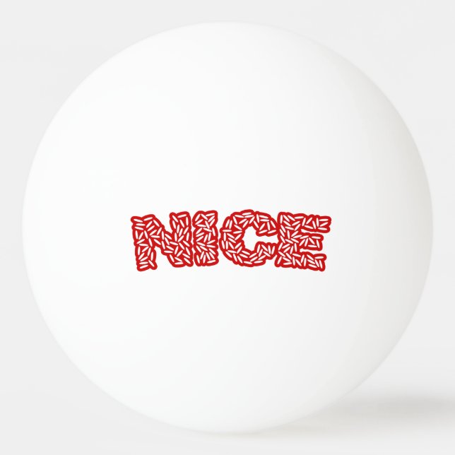 Bolinha De Ping Pong Nice Rice (Frente)