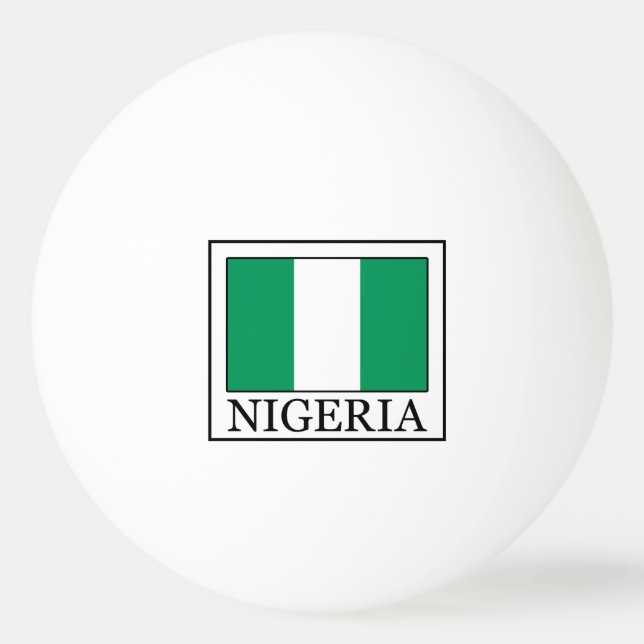 Bolinha De Ping Pong Nigéria (Frente)