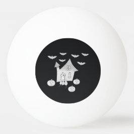 Bolinha De Ping Pong Noite de Dia das Bruxas com Casa Assombrada, Morce