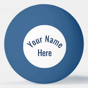 Bolinha De Ping Pong Nome personalizado