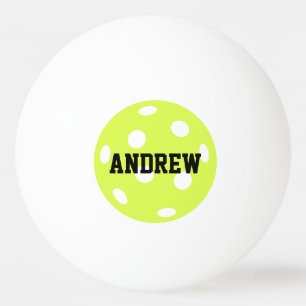 Bolinha De Ping Pong Nome Personalizado do Pickleball