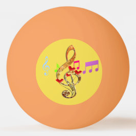 Bolinha De Ping Pong Nota de música emoji