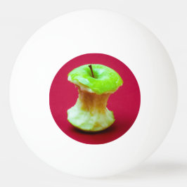 Bolinha De Ping Pong Núcleo de maçã verde