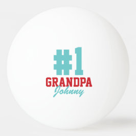 Bolinha De Ping Pong Número Um Vovô Foto De Natal Ping Pong Balls