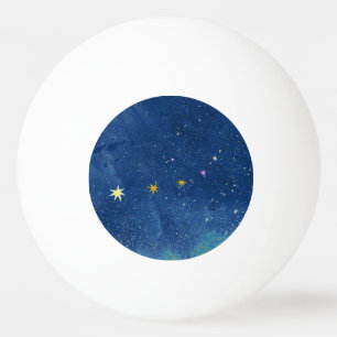 Bolinha De Ping Pong O céu estrelado
