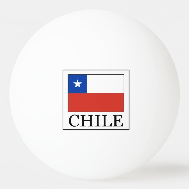 Bolinha De Ping Pong O Chile (Frente)
