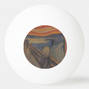 Bolinha De Ping Pong O Grito da Natureza por Edvard Munch 1893