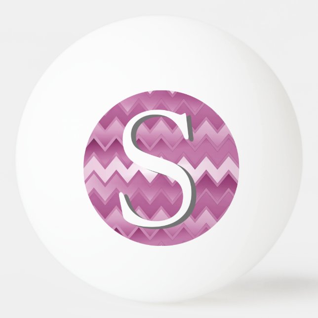 Bolinha De Ping Pong O simplesmente ZigZag - Rosa (Verso)