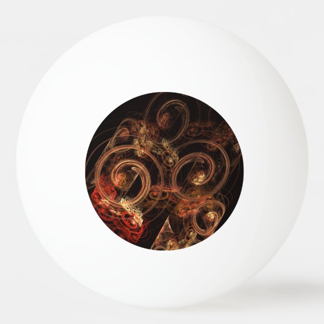 Bolinha De Ping Pong O som da Abstrato de música (Frente)