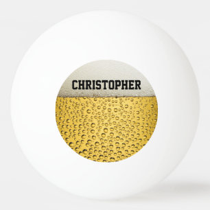 Bolinha De Ping Pong O vidro de cerveja personaliza