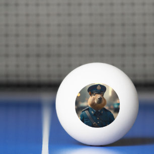 Bolinha De Ping Pong Oficial Capivara: Mantendo a Paz,