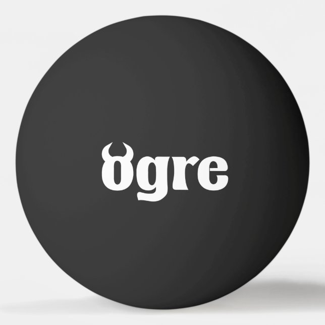 Bolinha De Ping Pong Ogre (Frente)