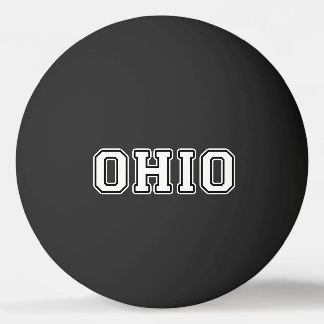 Bolinha De Ping Pong Ohio (Frente)