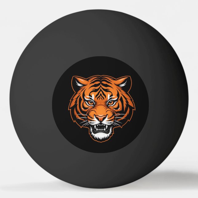 Bolinha De Ping Pong Olho do Tigre (Frente)