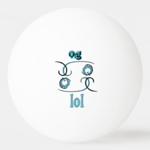 Bolinha De Ping Pong OMG! lol