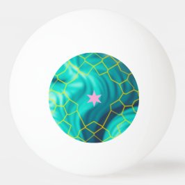 Bolinha De Ping Pong Onda Coral Pong