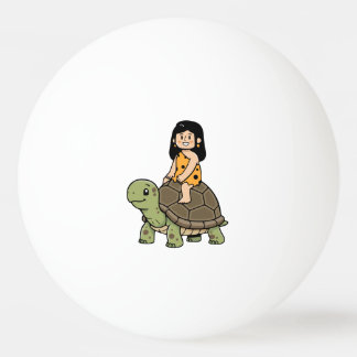 Bolinha De Ping Pong Oona e a Tartaruga
