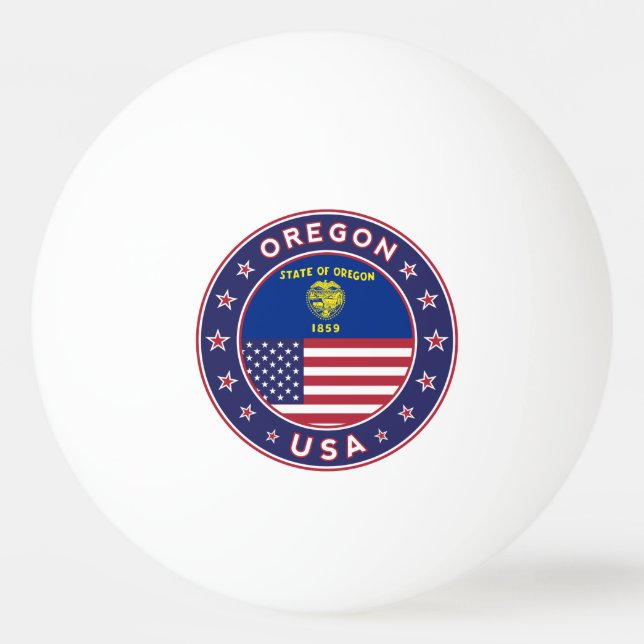 Bolinha De Ping Pong Oregon (Frente)