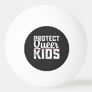 Bolinha De Ping Pong Orgulho LGBT Protege Crianças Queer