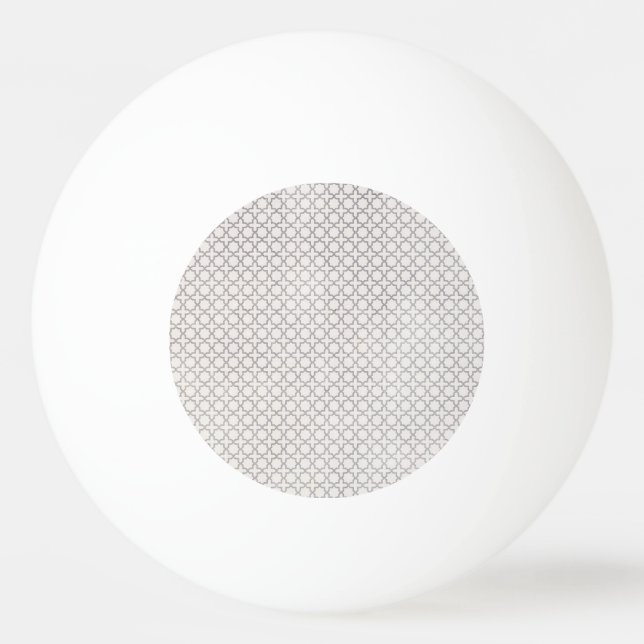 Bolinha De Ping Pong Ornamento Arabe Elegante (Frente)