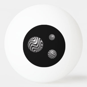 Bolinha De Ping Pong Ótica através de Formas