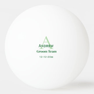 Bolinha De Ping Pong padrinhos de casamento personalizados do grupo mon