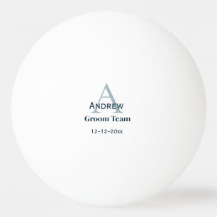 Bolinha De Ping Pong padrinhos de casamento personalizados do grupo mon