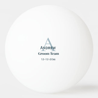 Bolinha De Ping Pong padrinhos de casamento personalizados do grupo mon