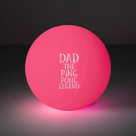 Bolinha De Ping Pong Pai Ping Pong Mesa da legenda