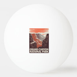 Bolinha De Ping Pong Paisagem Nacional do Grand Canyon