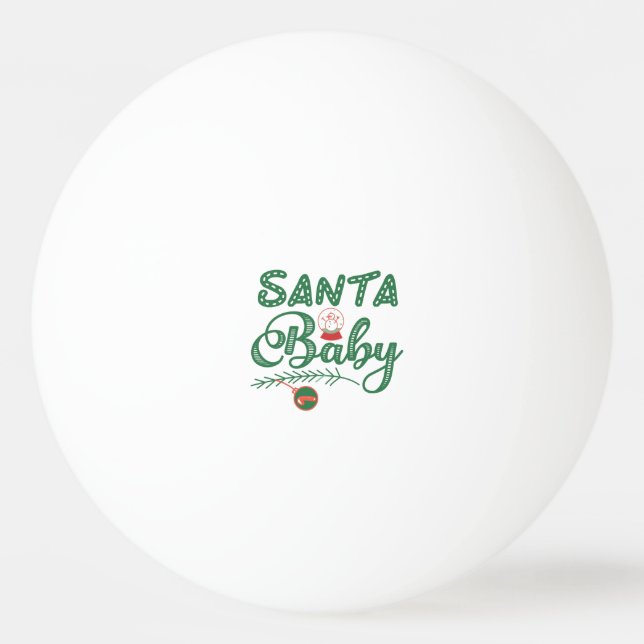 Bolinha De Ping Pong Papais noeis (Frente)