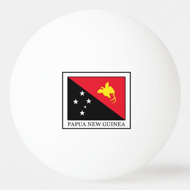 Bolinha De Ping Pong Papua-Nova Guiné (Frente)