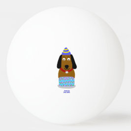 Bolinha De Ping Pong Parabéns Pup Ping Pong Ball