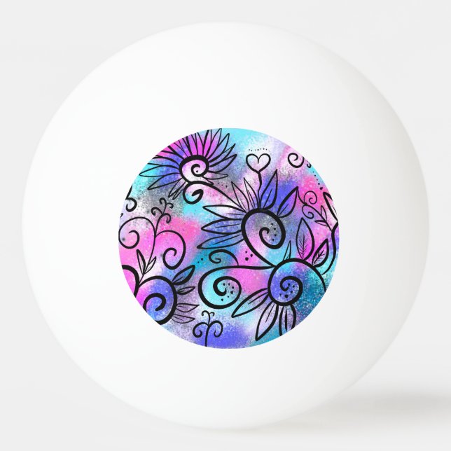 Bolinha De Ping Pong Pássaro pequeno engraçado (Frente)