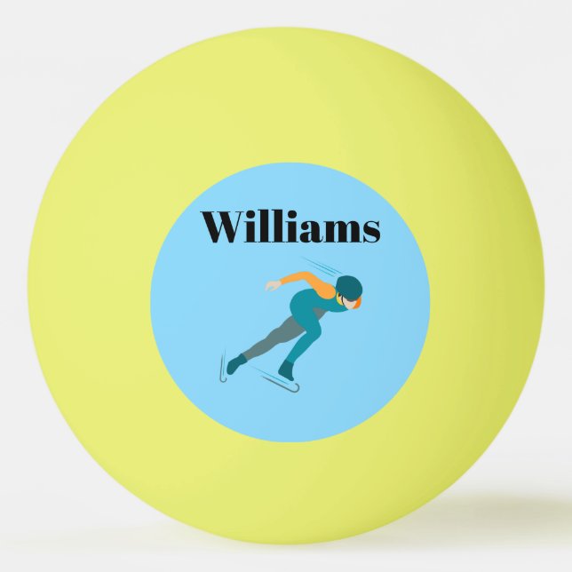 Bolinha De Ping Pong Patinação de velocidade (Frente)