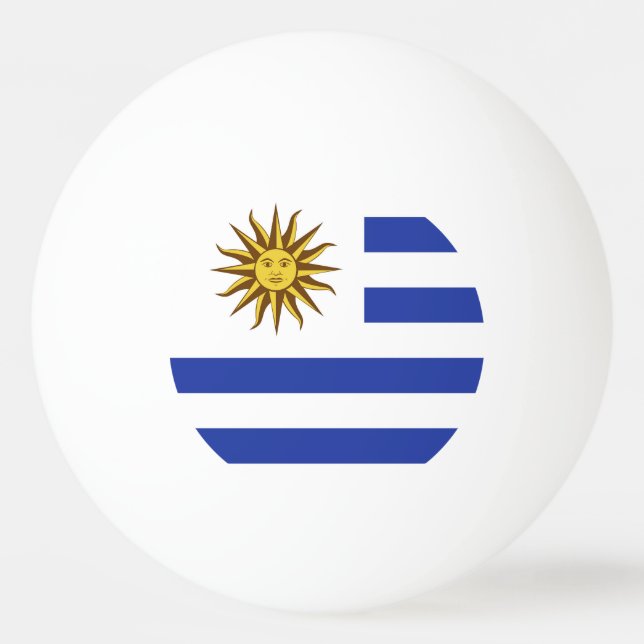 Bolinha De Ping Pong pavilhão Uruguai (Frente)