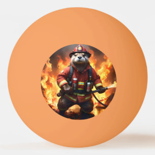 Bolinha De Ping Pong **"Peles e chamas: O fogo-frio do bombeiro